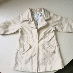 Baby Gap Girl's Trench Coat 12-18 months
